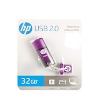 Memoria USB 2.0 32GB HP Flash Drive V245L Lila Negro